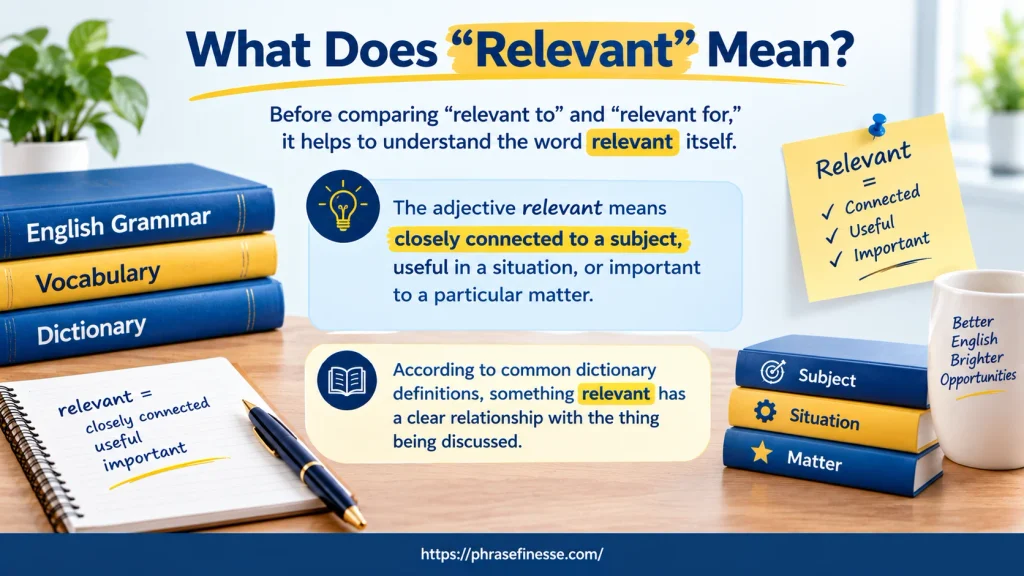What Does “Relevant” Mean