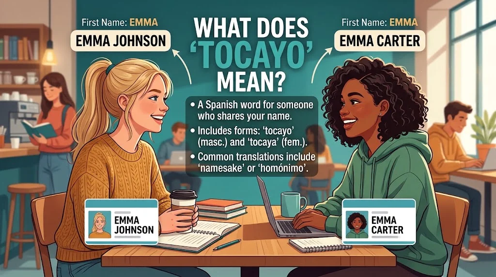 What Does “Tocayo” Mean