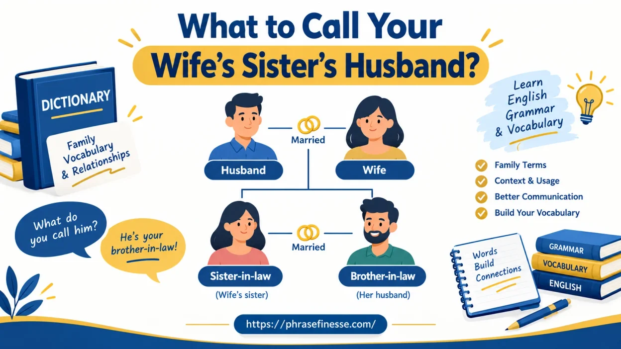 What to Call Your Wife’s Sister’s Husband
