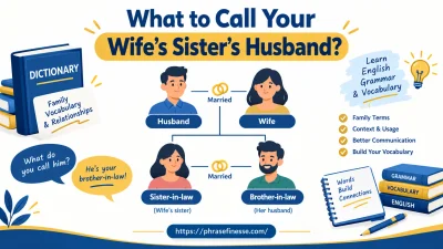 What to Call Your Wife’s Sister’s Husband