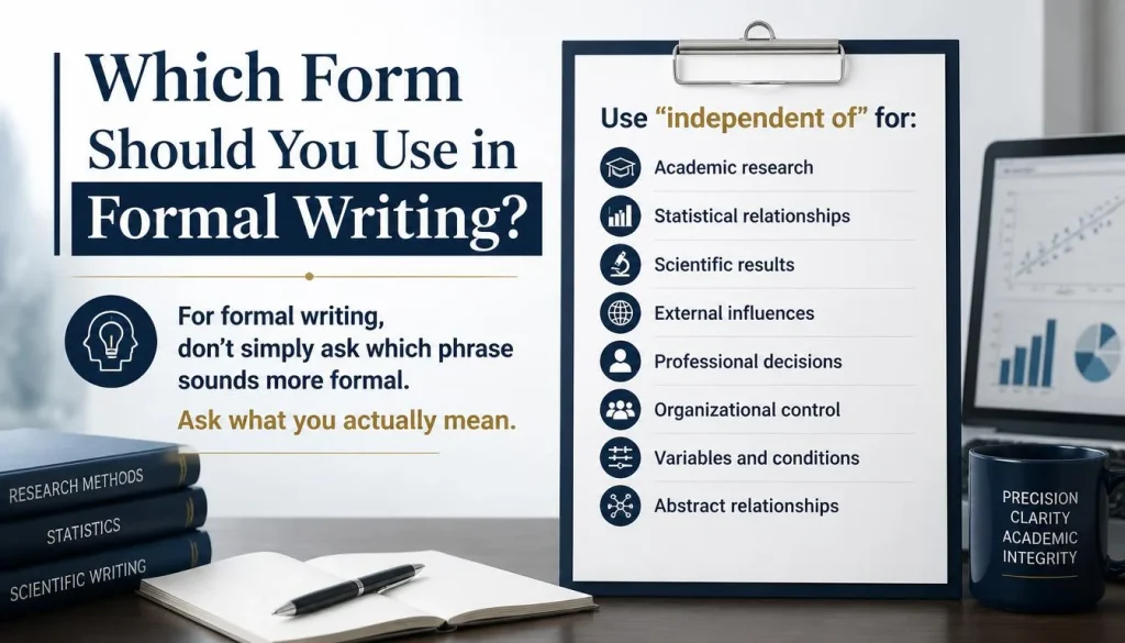Which Form Should You Use in Formal Writing