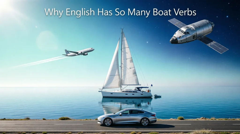 Why English Has So Many Boat Verbs